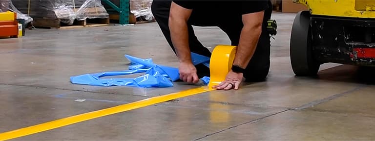 A Little Bit About Industrial Floor Marking Tape